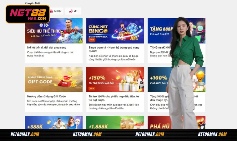 Net88 - Chơi Nét Như Nhà Cái Net 88 2025 93 Một số khuyến mãi hấp dẫn lớn hàng đầu tại nhà cái